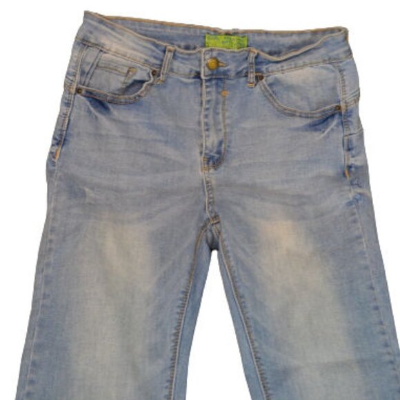 Wax Jean BUTT I Love You Light Distressed Denim 11 - Picture 2 of 3